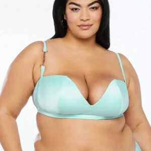 NWT Savage X Fenty Sharp Satin Bralette 3X